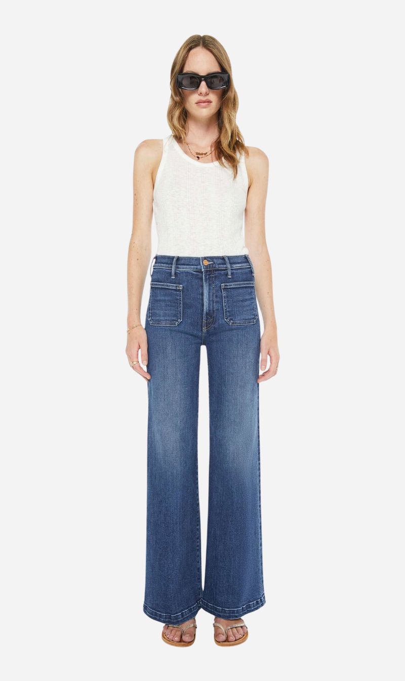 Mother Denim | The Hustler Roller Patch Pocket Skimp - One Last Shot