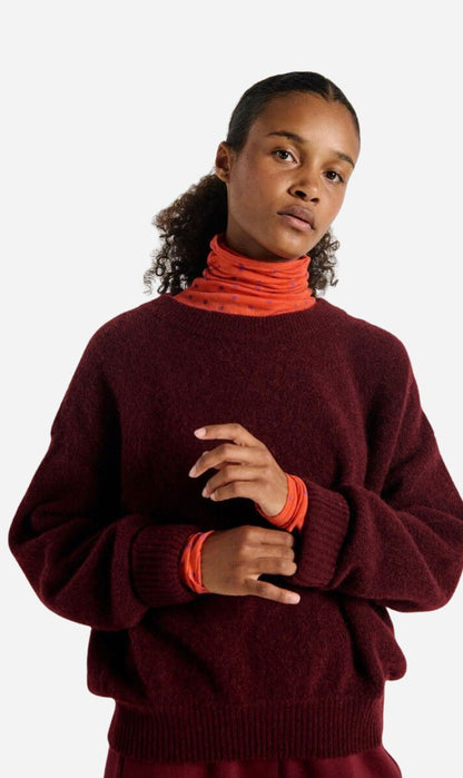 American Vintage | Vitow Pullover - Grenat Melange