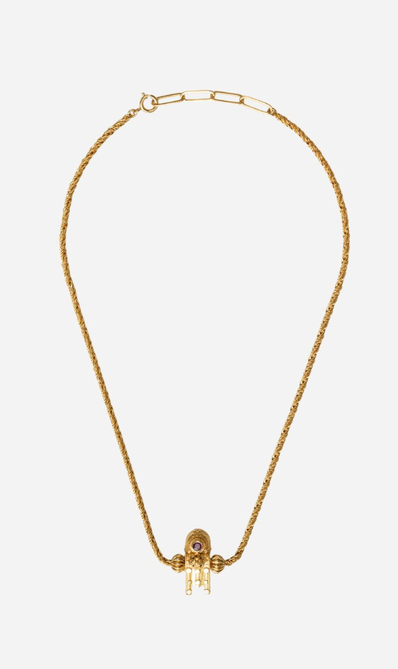 Tityaravy | Vhadee Necklace - Micron Rubis