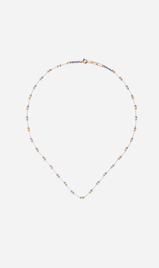 Tityaravy | Lotus Necklace 2069 - Per/Dou/Lilas