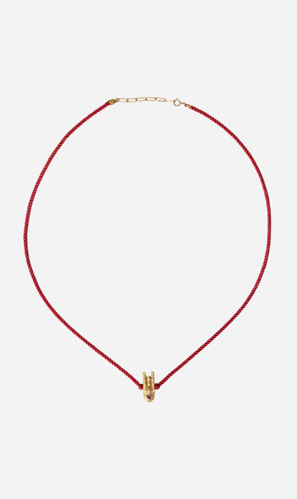 Tityaravy | Vhadee Bracelet - Micron / Cord / Rouge