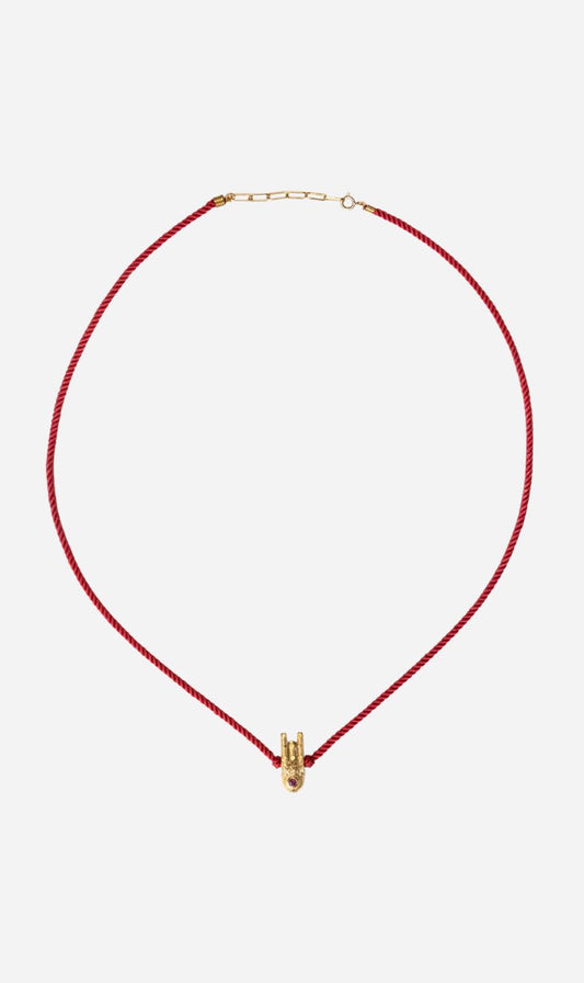 Tityaravy | Vhadee Bracelet - Micron / Cord / Rouge