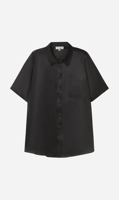 Silk Laundry | Short Sleeve Boyfriend Shirt - Year Of The Horse