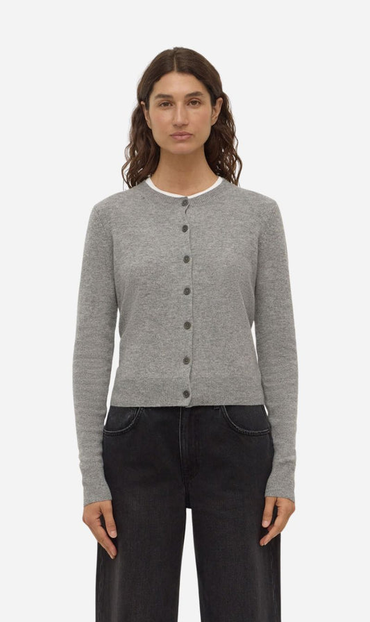 Assembly Label | Benny Knit Cardigan - Grey Marle
