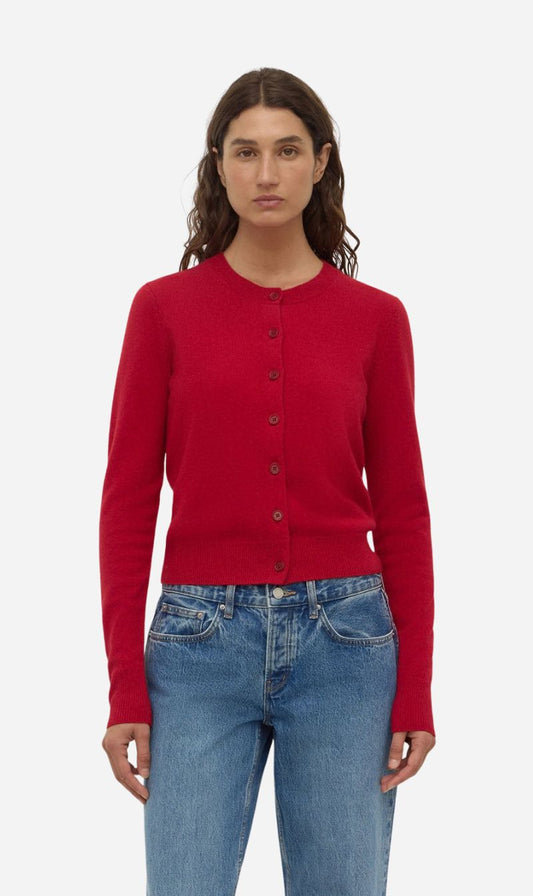 Assembly Label | Benny Knit Cardigan - Mulberry