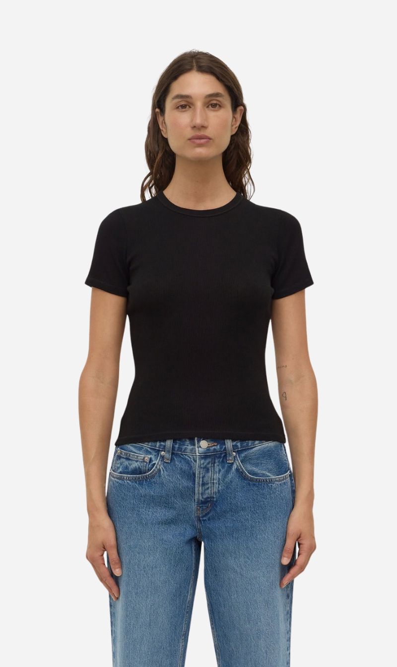 Assembly Label | Zali Short Sleeve Tee - Black