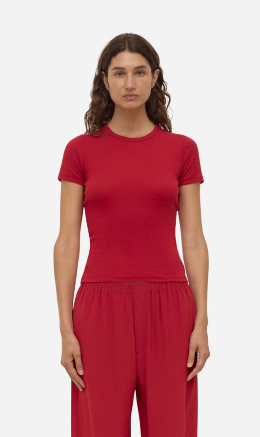 Assembly Label | Zali Short Sleeve Tee - Mulberry