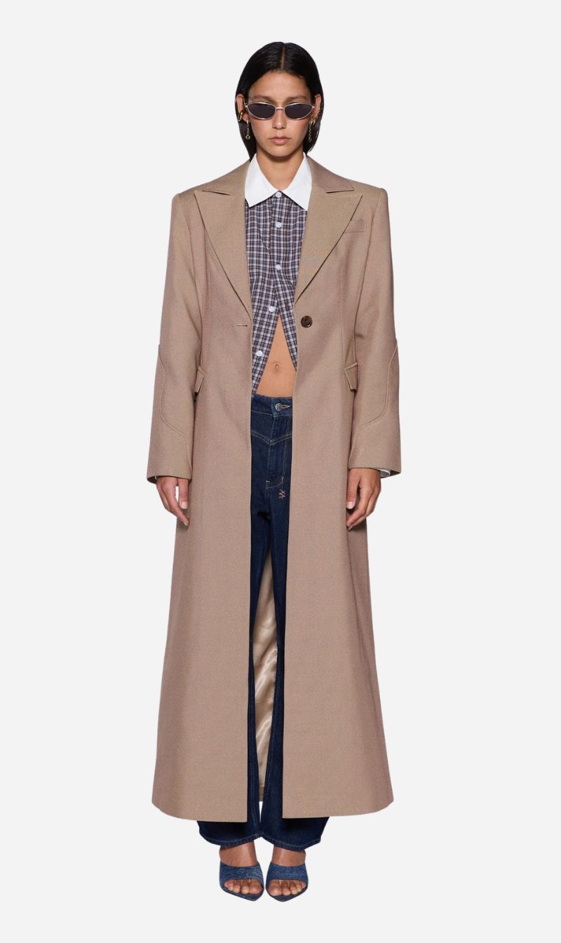 Ksubi | Stance Tailored Coat - Tan