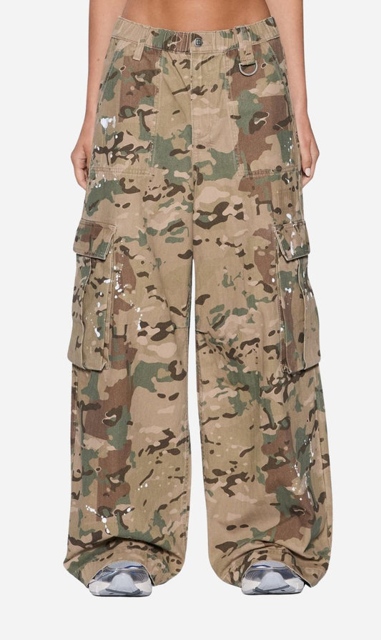 Ksubi | KSuper Cargo Pant - Woodland Camo