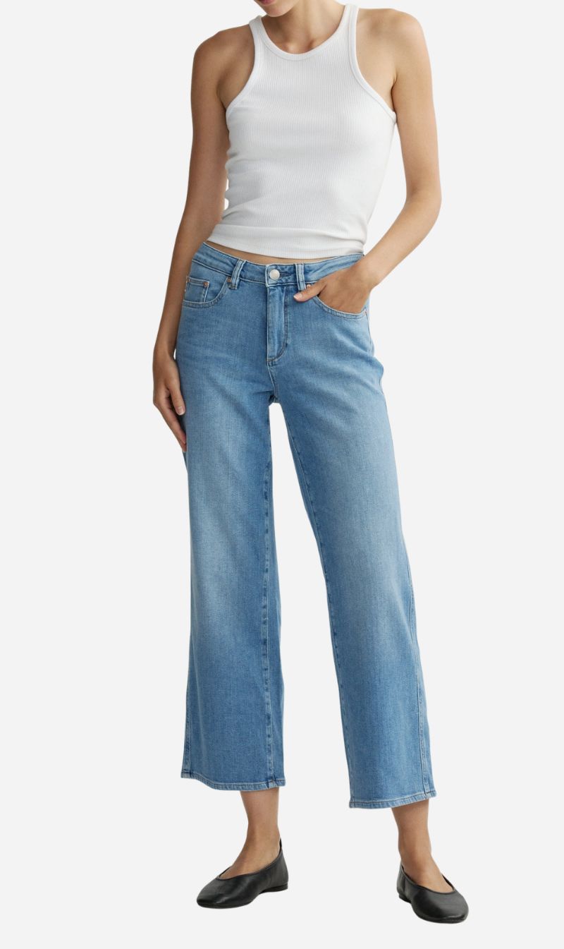 DL1961 | Pippa Refined Wide Leg - River bank