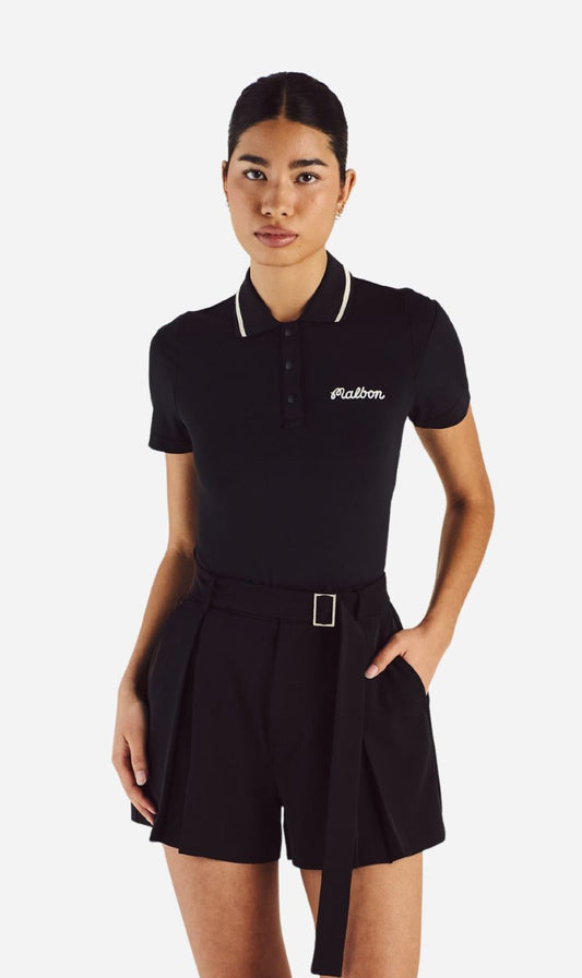 Malbon | Paloma Polo - Black / Black