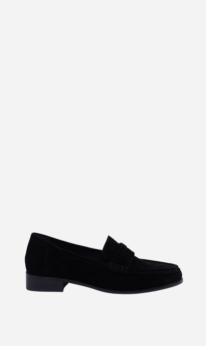 Kathryn Wilson | Rachel Loafer - Black Suede