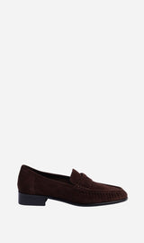 Kathryn Wilson | Rachel Loafer - Espresso Suede