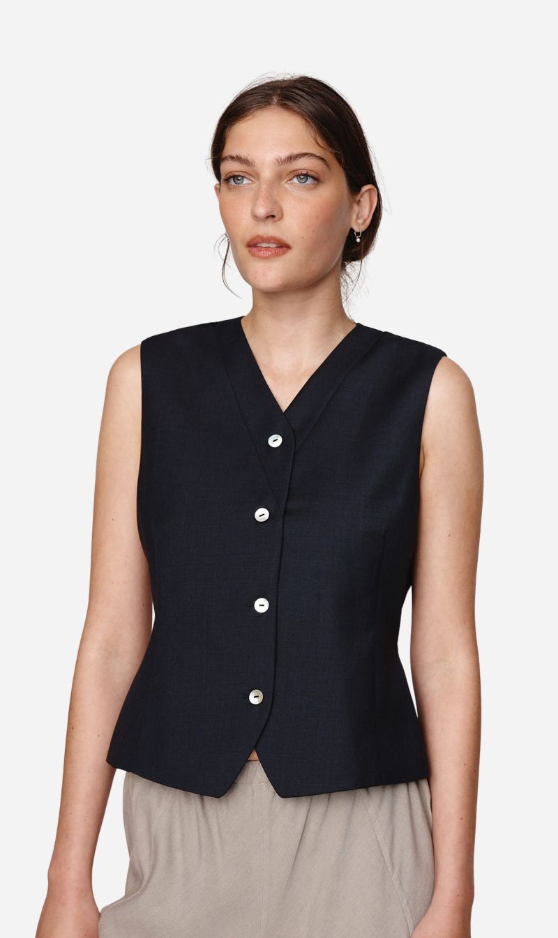 Marle | Corrin Vest - Black