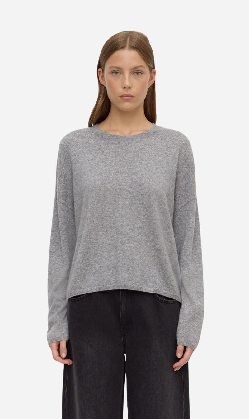 Assembly Label | Odelle Cashmere Knit - Grey Marle