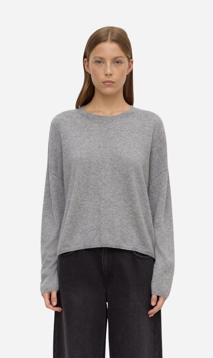 Assembly Label | Odelle Cashmere Knit - Grey Marle