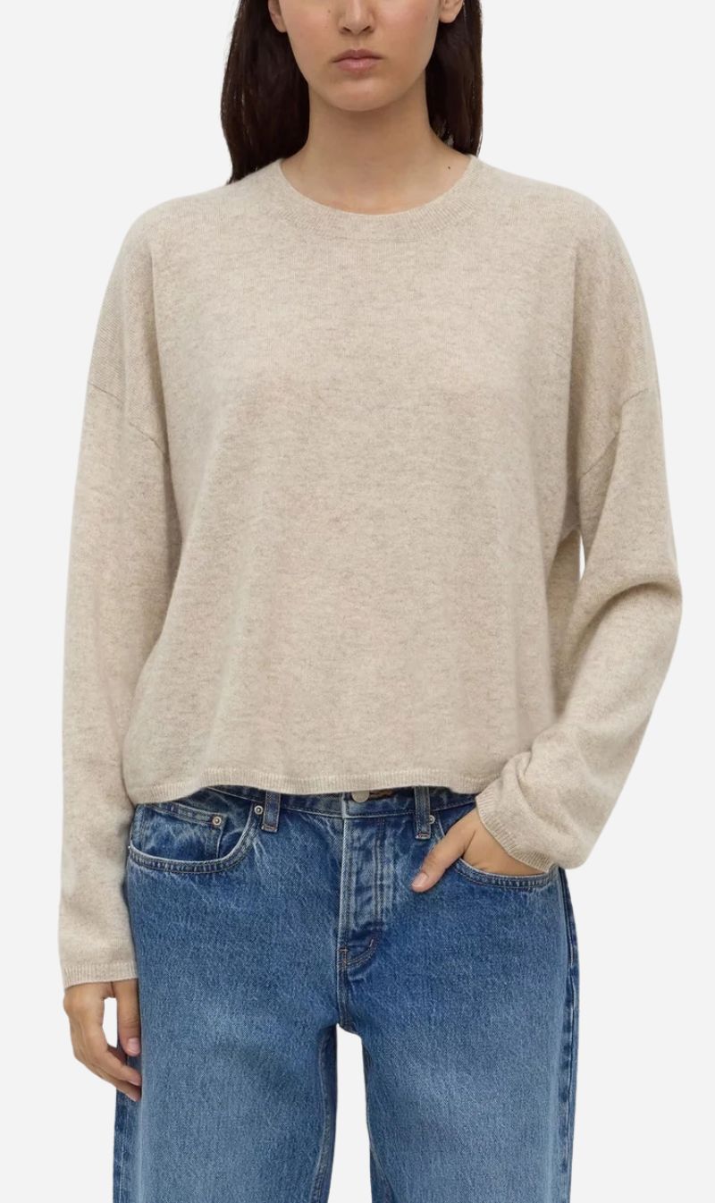 Assembly Label | Odelle Cashmere Knit - Oat Marle