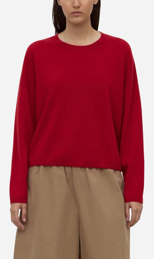 Assembly Label | Odelle Cashmere Knit - Dark Cherry