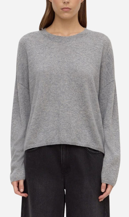 Assembly Label | Odelle Cashmere Knit - Grey Marle