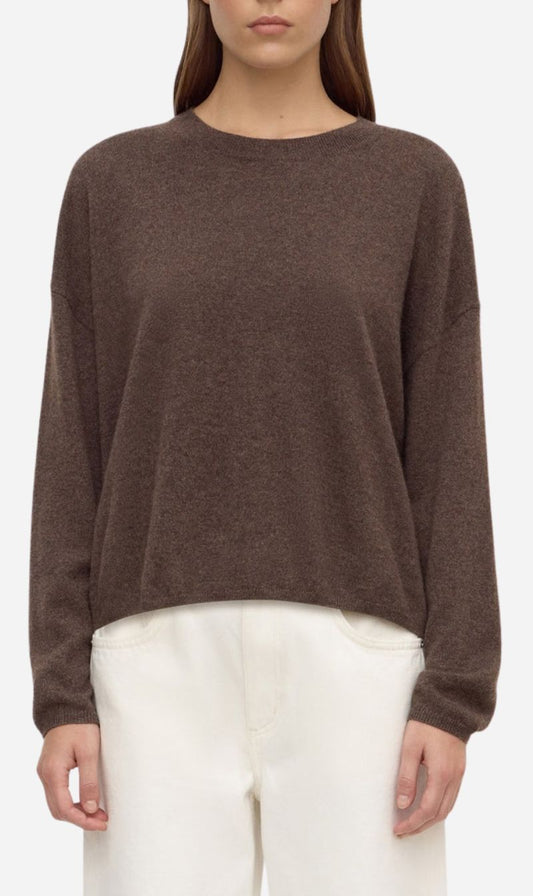 Assembly Label | Odelle Cashmere Knit - Ganache Marle