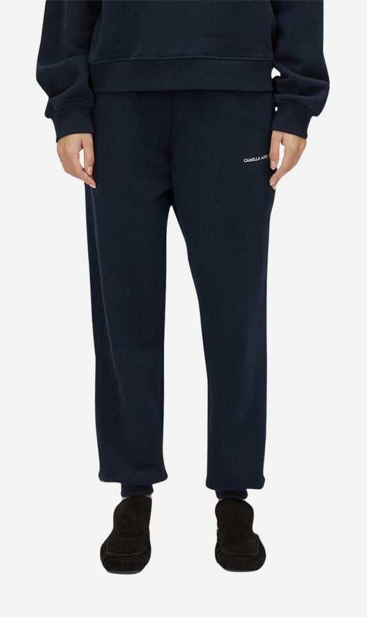 Camilla and Marc | Era Track Pant - Navy/White