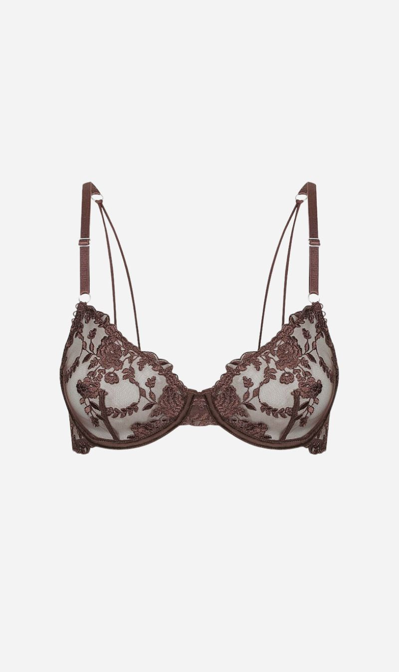 Kat the Label | Nicolette Underwire - Espresso