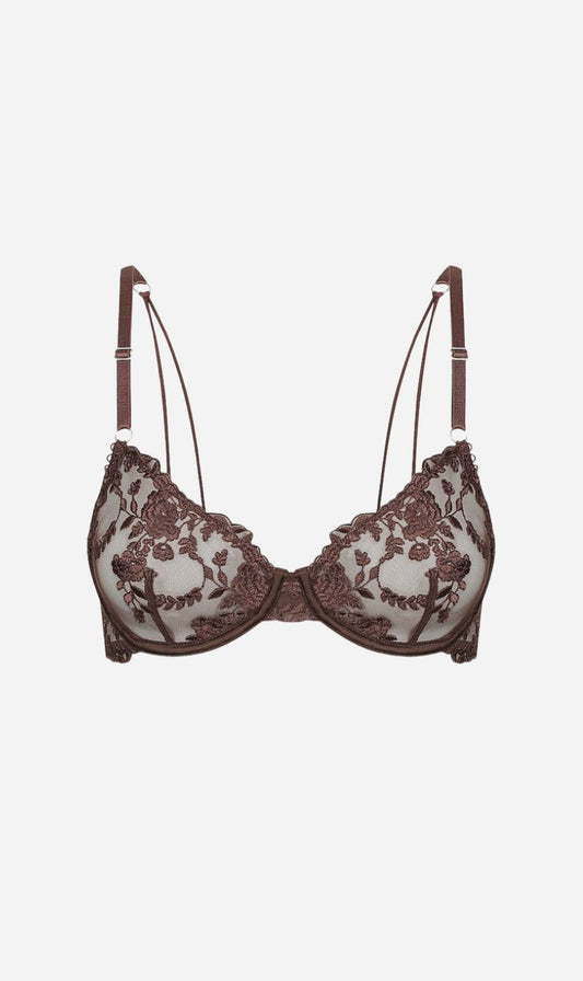 Kat the Label | Nicolette Underwire - Espresso