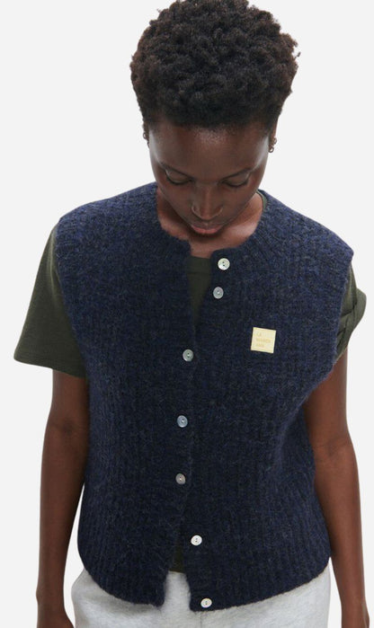 American Vintage | East Cardigan - Navy Melange