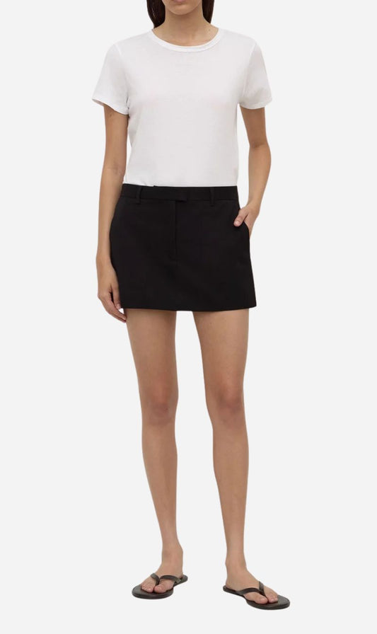 Assembly Label | Anika Wool Mini Skirt - Black