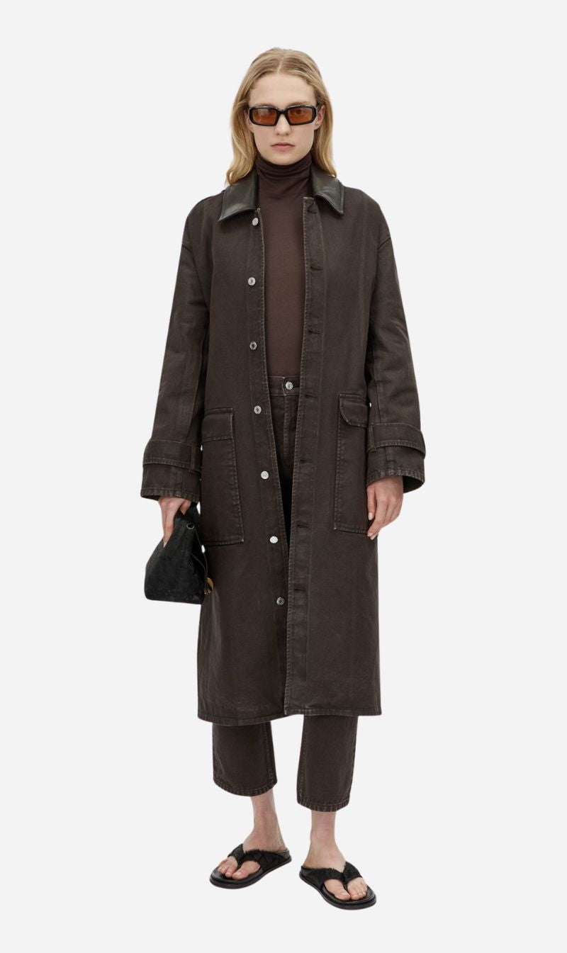 Camilla and Marc | Enzo Denim Coat - Espresso