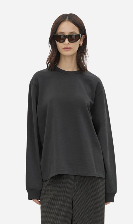 Camilla and Marc | Studio Graphic Long Sleeve Top - Coal