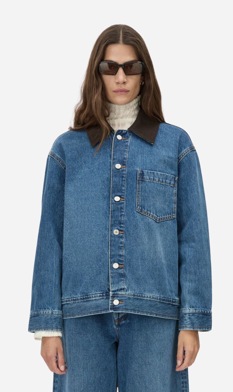 Camilla and Marc | Alonzo Denim Jacket - Dark Classic Blue