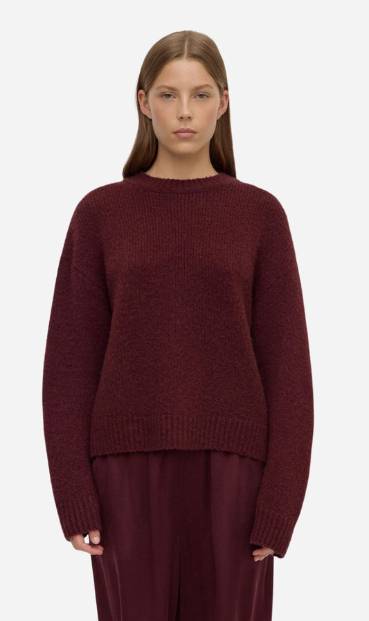 Assembly Label | Ariel Knit - Merlot