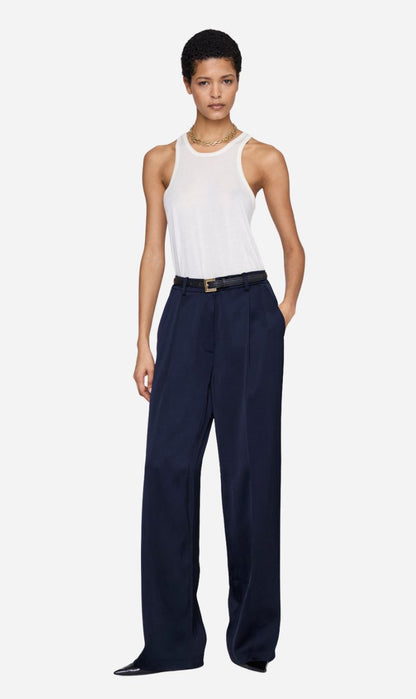 Anine Bing | Trent Trouser - Navy