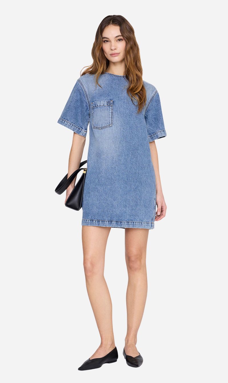 Anine Bing | Tulah Dress - Tidal Blue