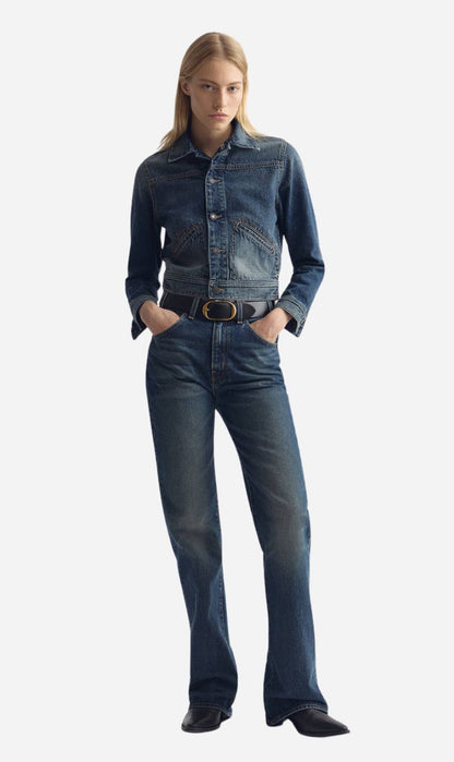 Nili Lotan | Carly Denim Jacket - Simon Wash