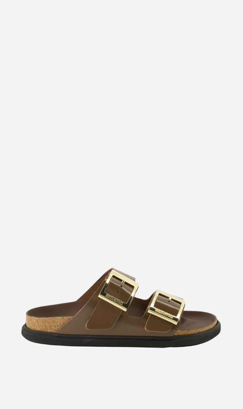 Birkenstock | Arizona Droplet Buckle High Shine Regular - Carafe