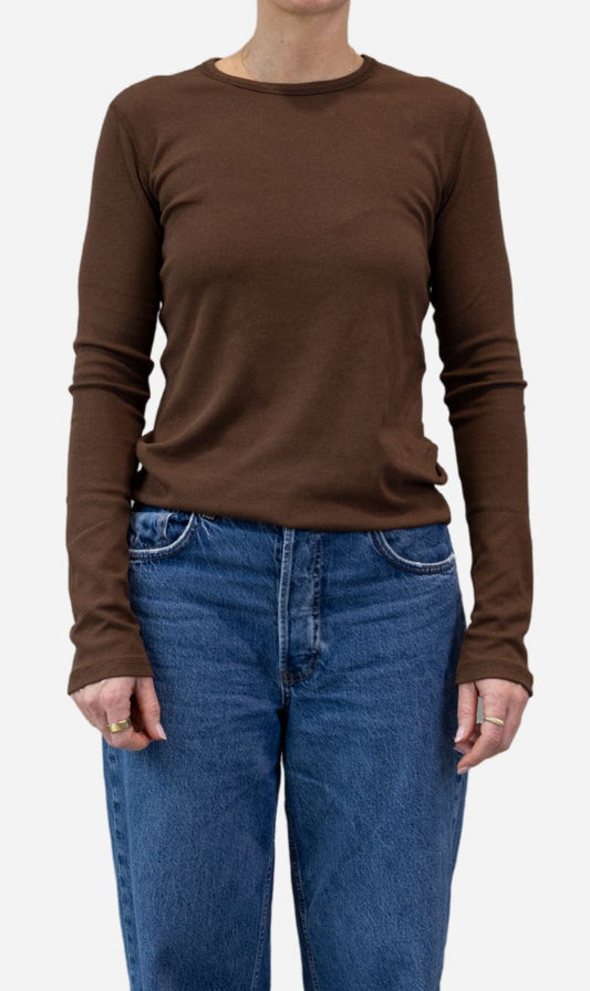 Camilla and Marc | Amara Long Sleeve Top - Chocolate