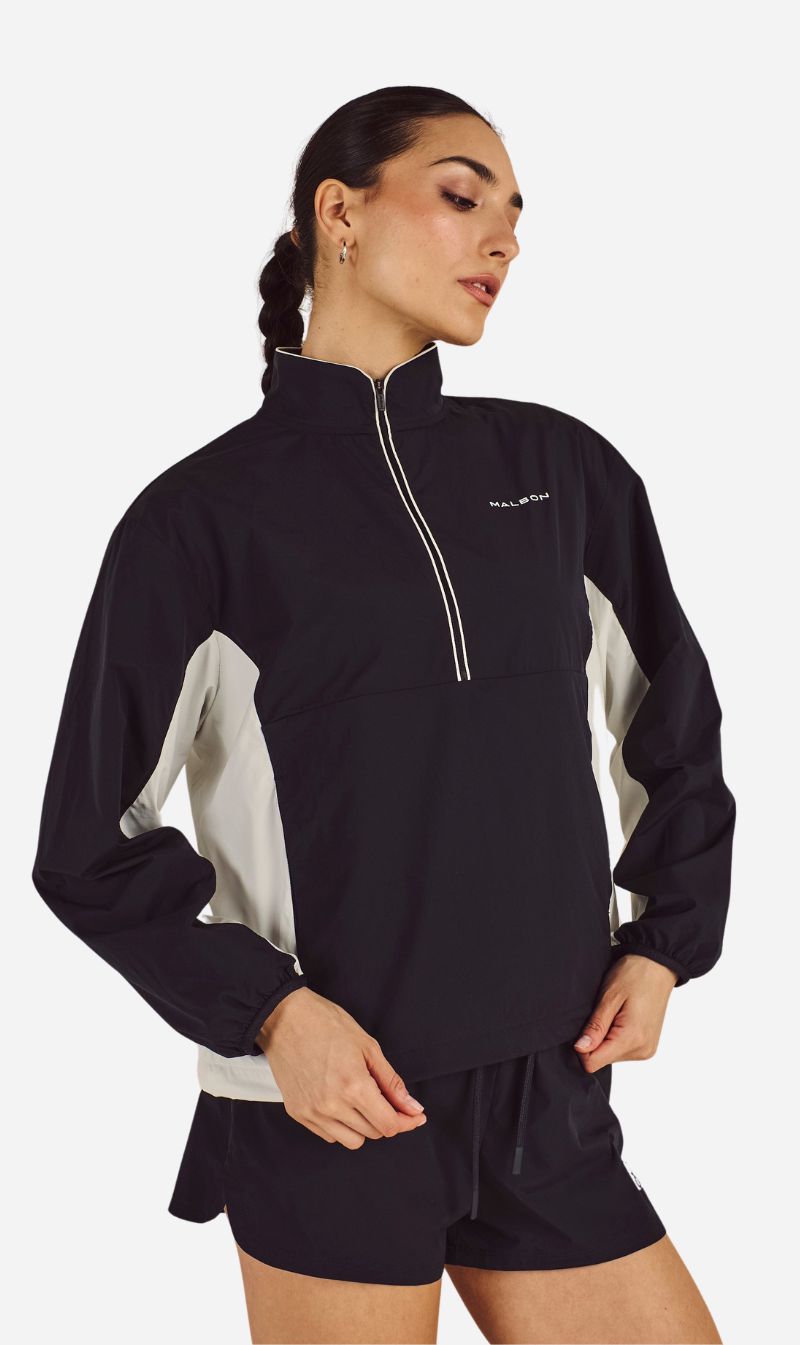 Malbon | Tabitha Windbreaker - Black