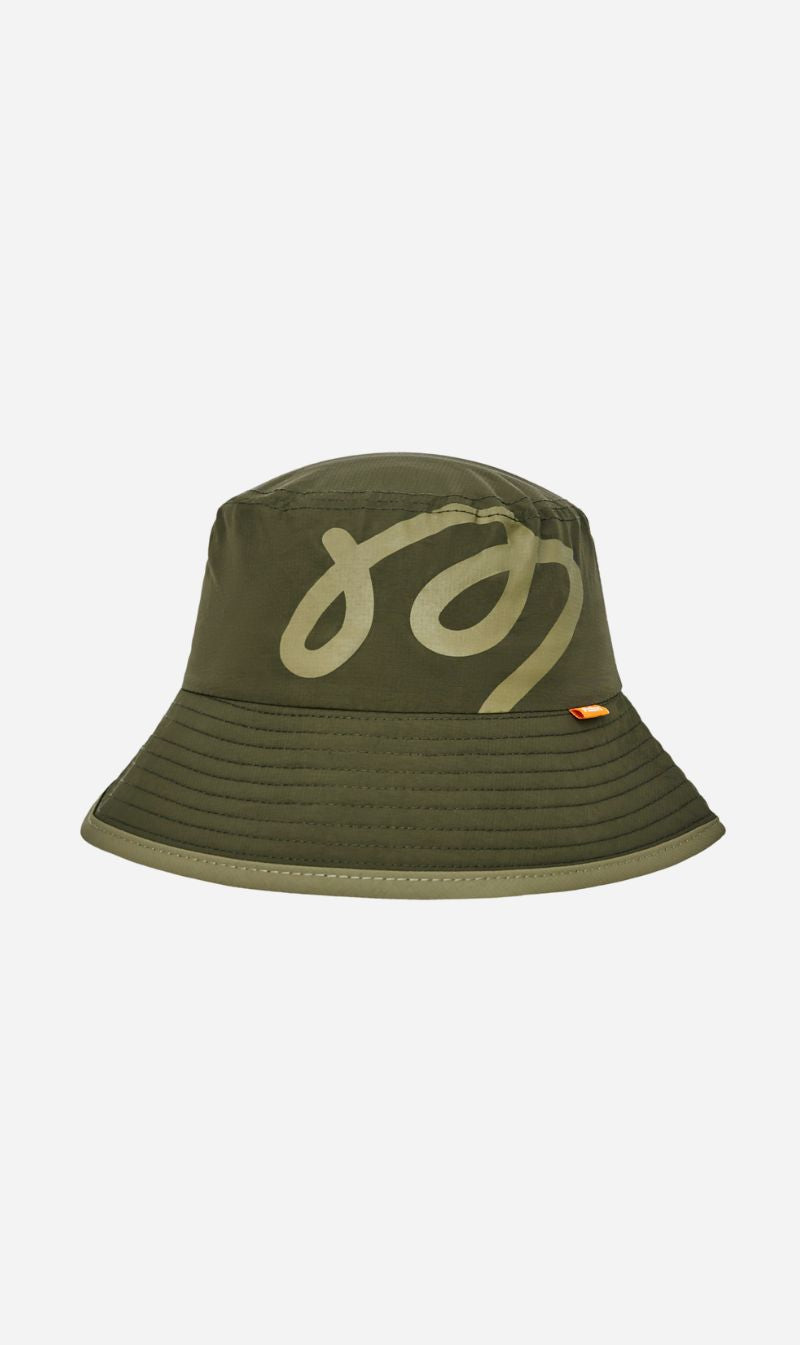 Malbon | Ripstop Bucket Hat - Dark Olive
