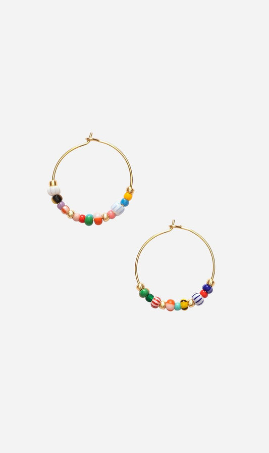 Anni Lu | Golden Alaia Hoop - Gold