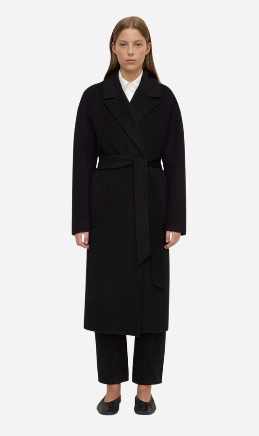 Assembly Label | Ivy Wool Coat - Black