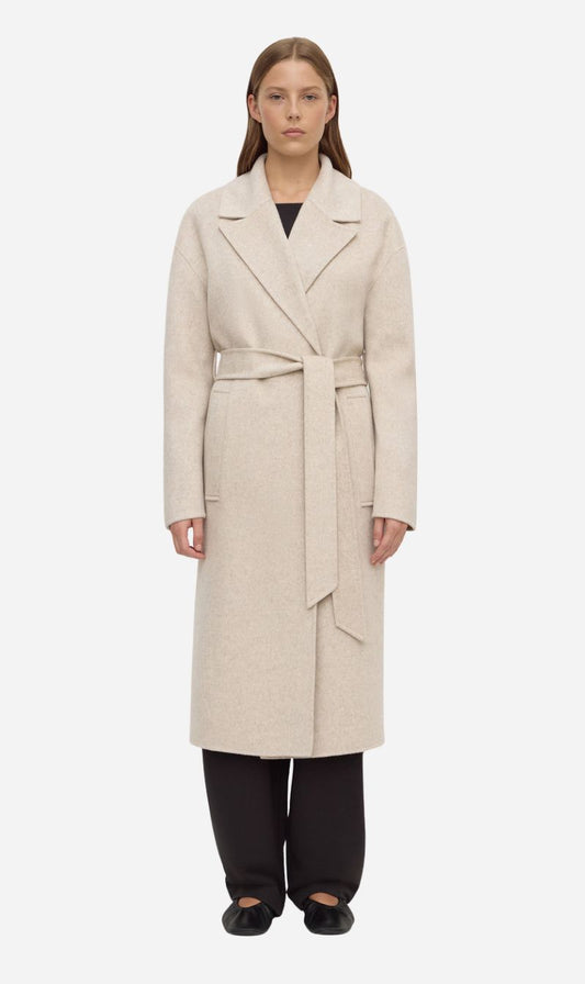 Assembly Label | Ivy Wool Coat - Oat Marle
