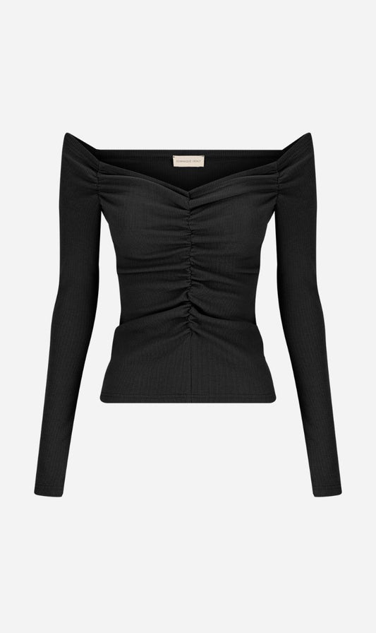 Dominique Healy | Luella Longsleeve - Black