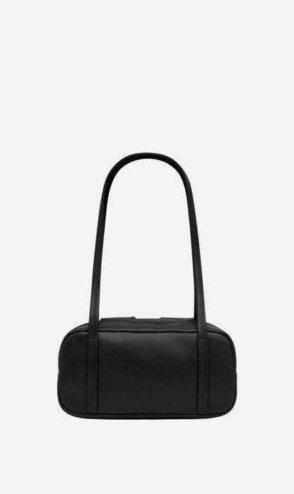 St Agni | Petit Dual Zip Bag - Black