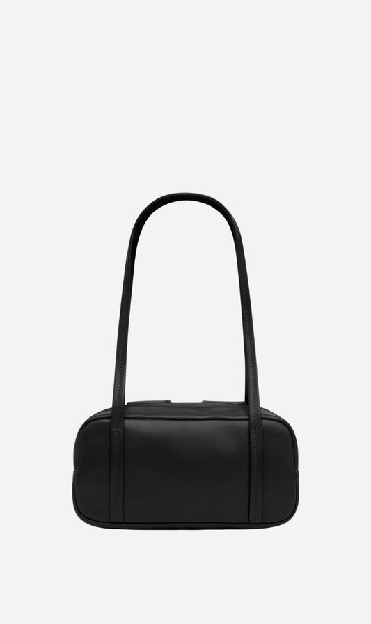 St Agni | Petit Dual Zip Bag - Black