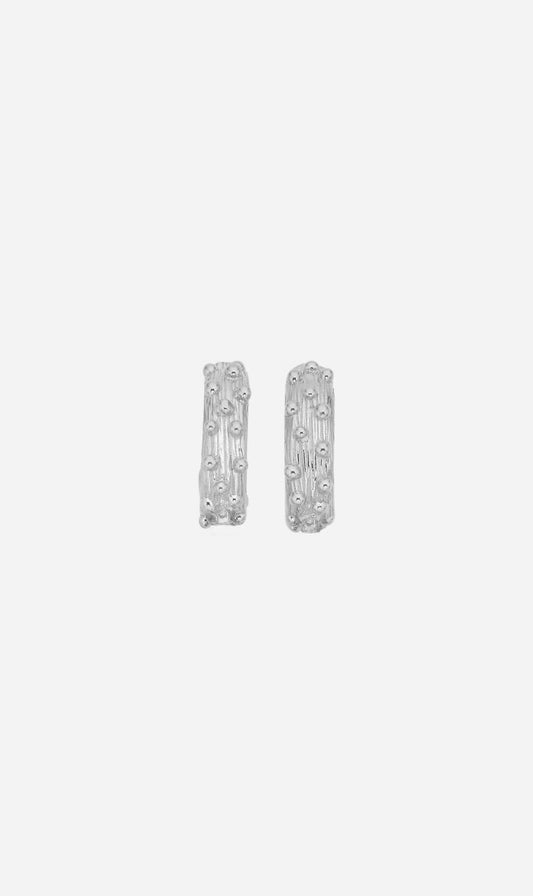 Zoe & Morgan | Lulu Hoop - Silver