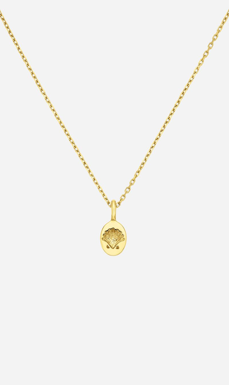 Zoe & Morgan | Secret Society Of Shell Lovers Necklace - Gold
