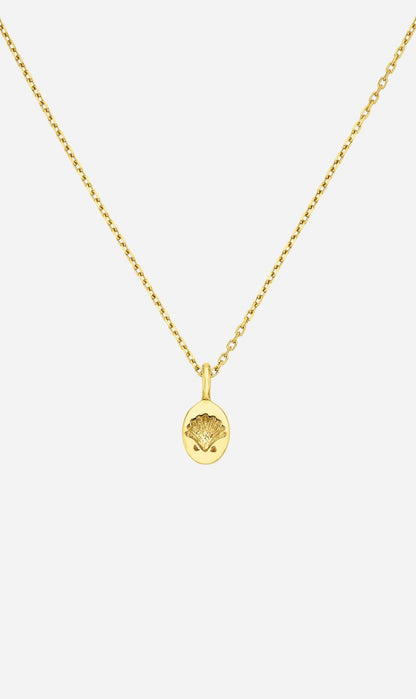 Zoe & Morgan | Secret Society Of Shell Lovers Necklace - Gold