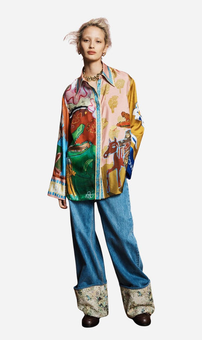 Alemais | Mlak Silk Shirt
